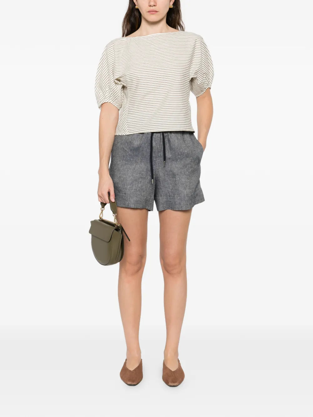 drawstring shorts