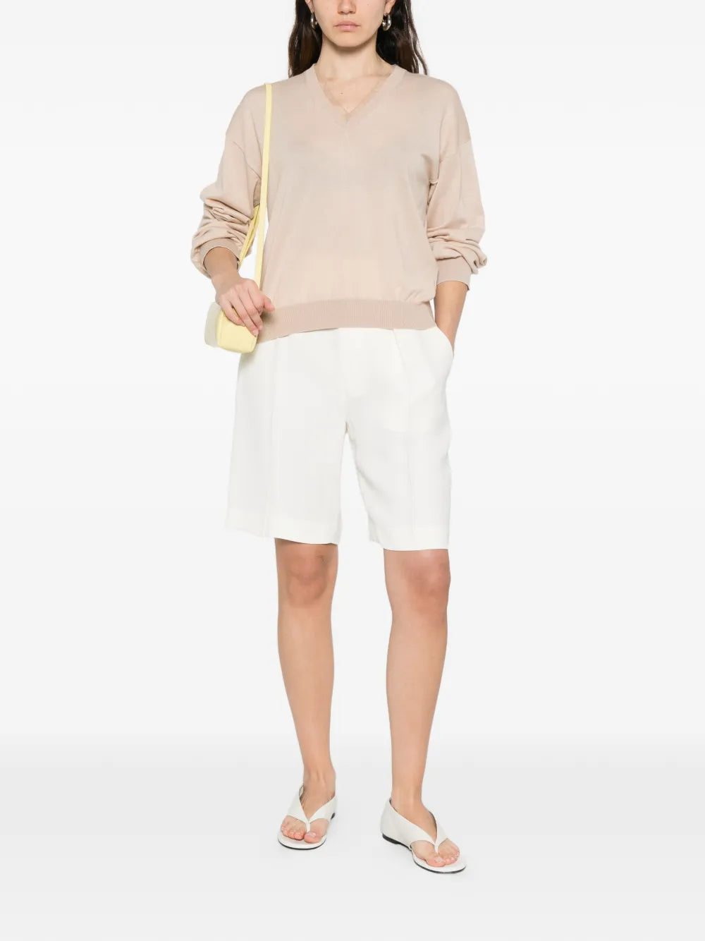V-neck sweater