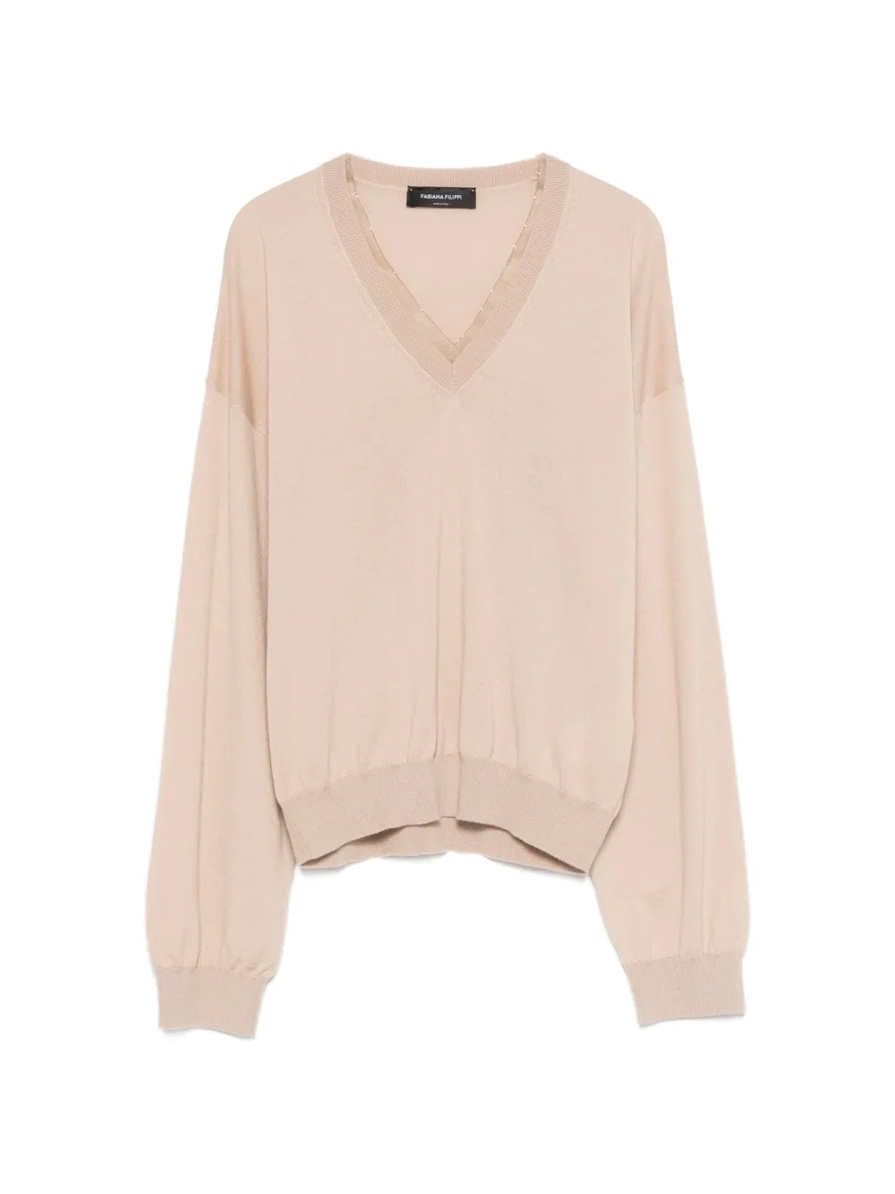 V-neck sweater