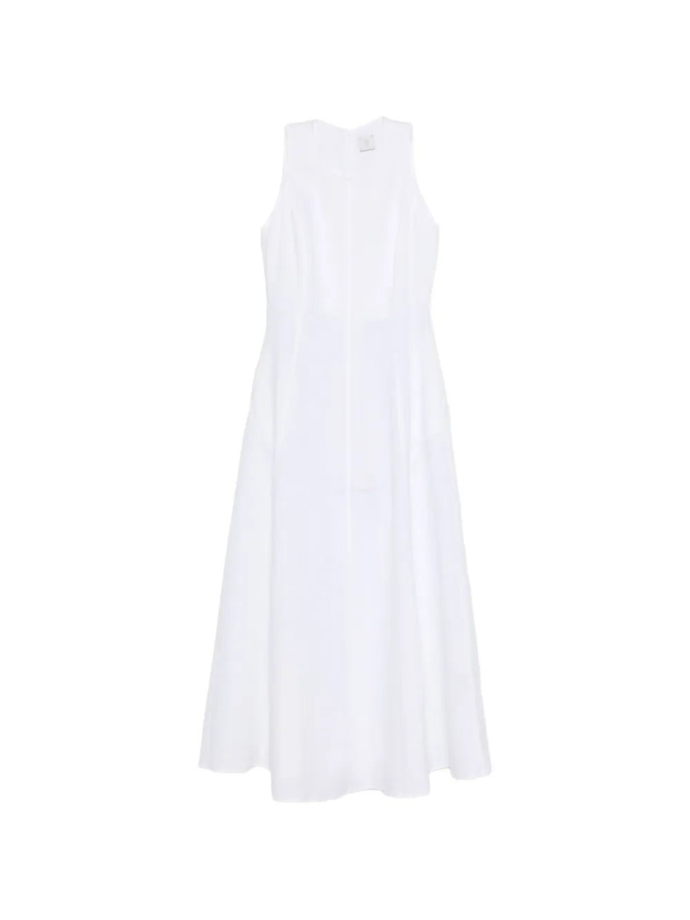sleeveless A-line dress