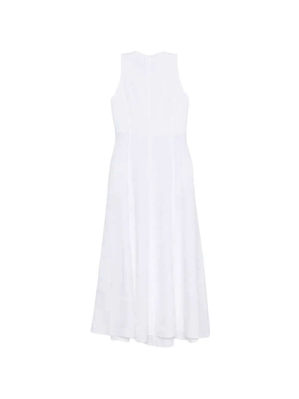 sleeveless A-line dress