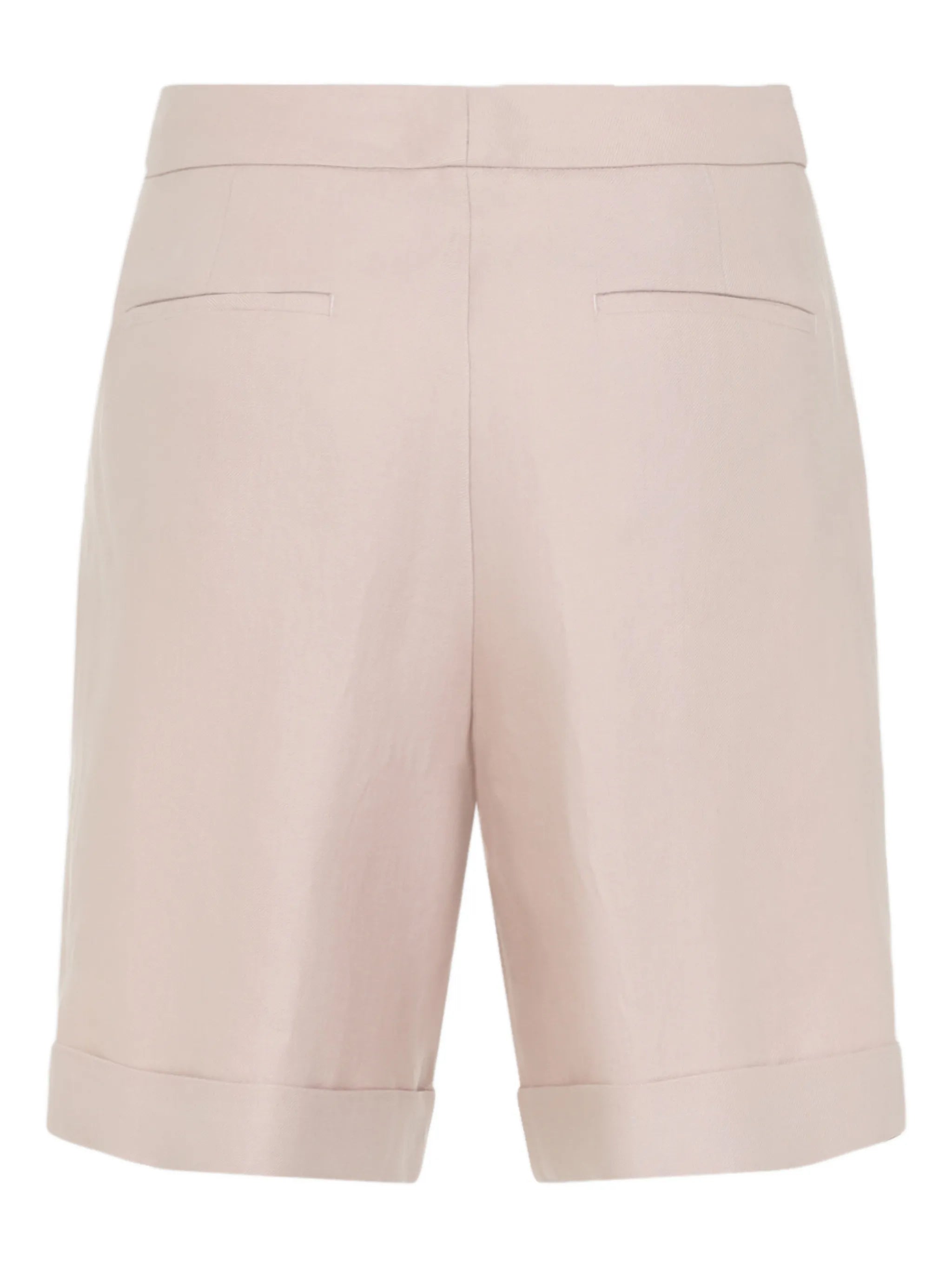 pleat-detail shorts