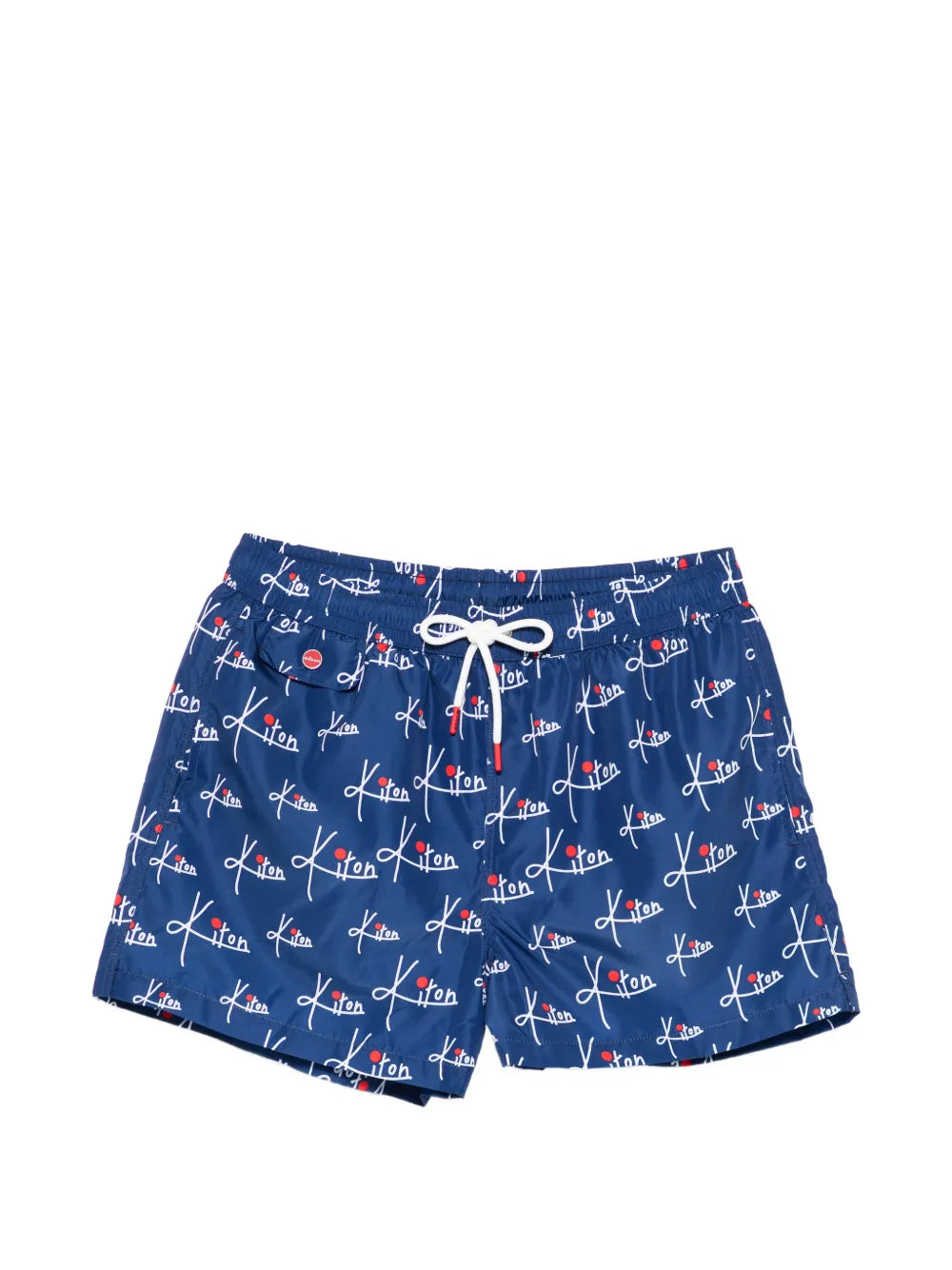 printed swim shorts