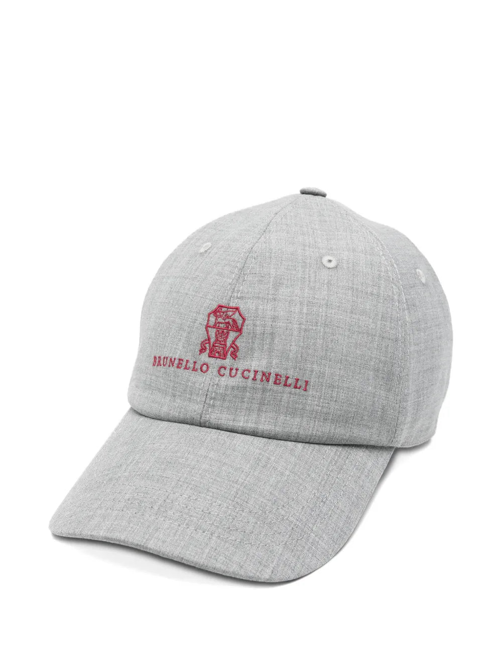 embroidered-logo baseball cap