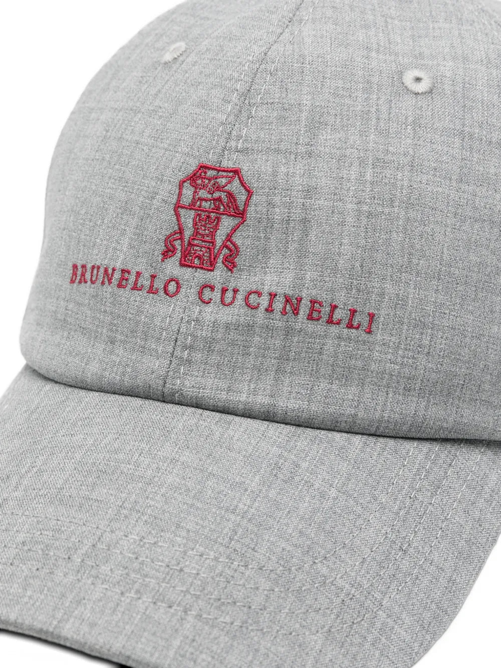 embroidered-logo baseball cap