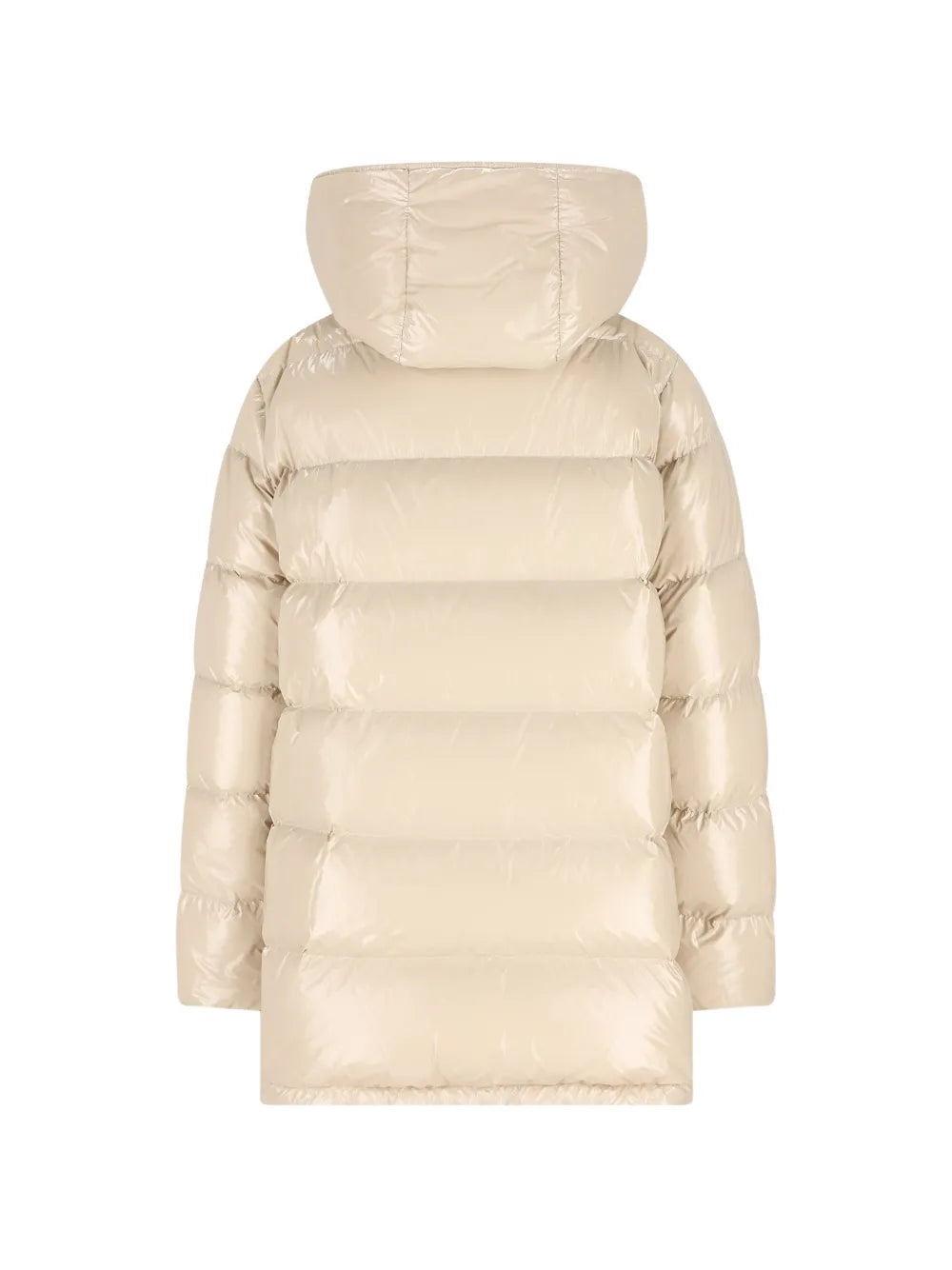 hooded padded coat