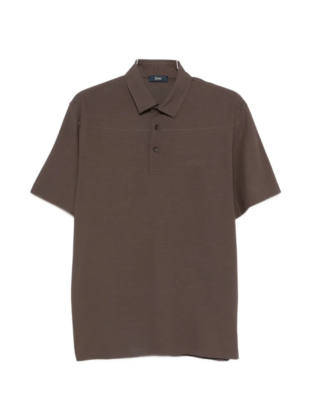 button-up polo shirt