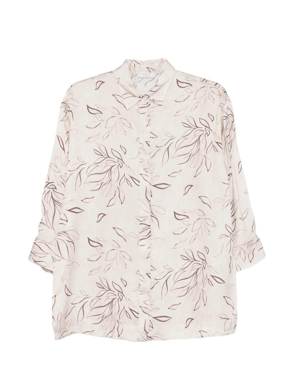 floral-pattern shirt