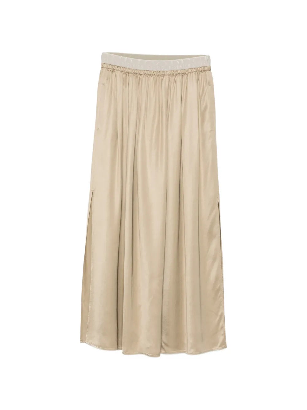 slit midi skirt