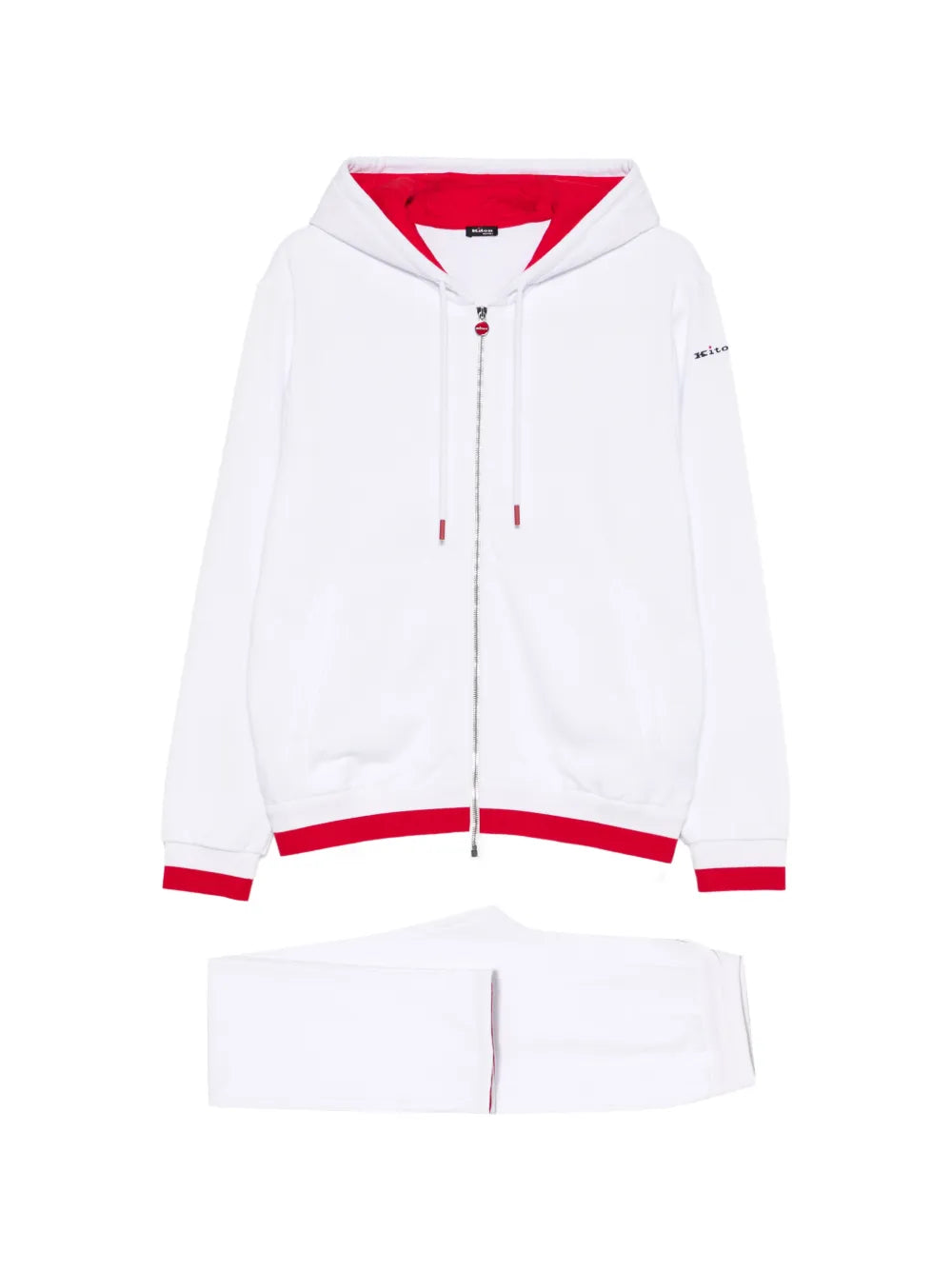 contrasting-trim tracksuit