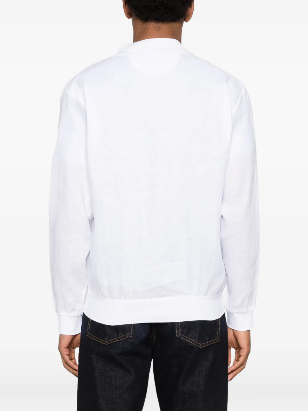linen bomber jacket