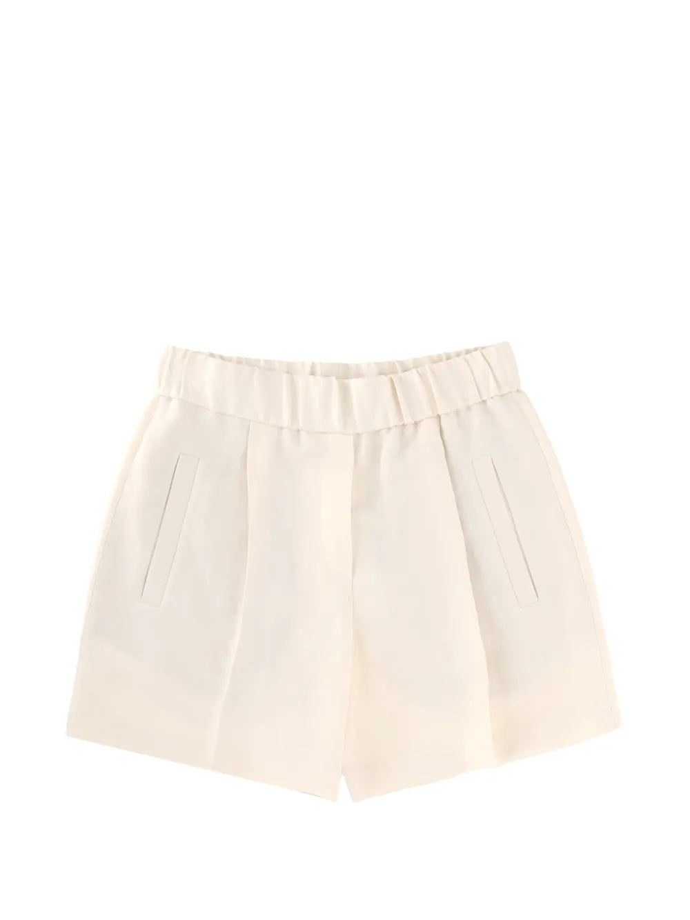 Pantalones cortos plisados