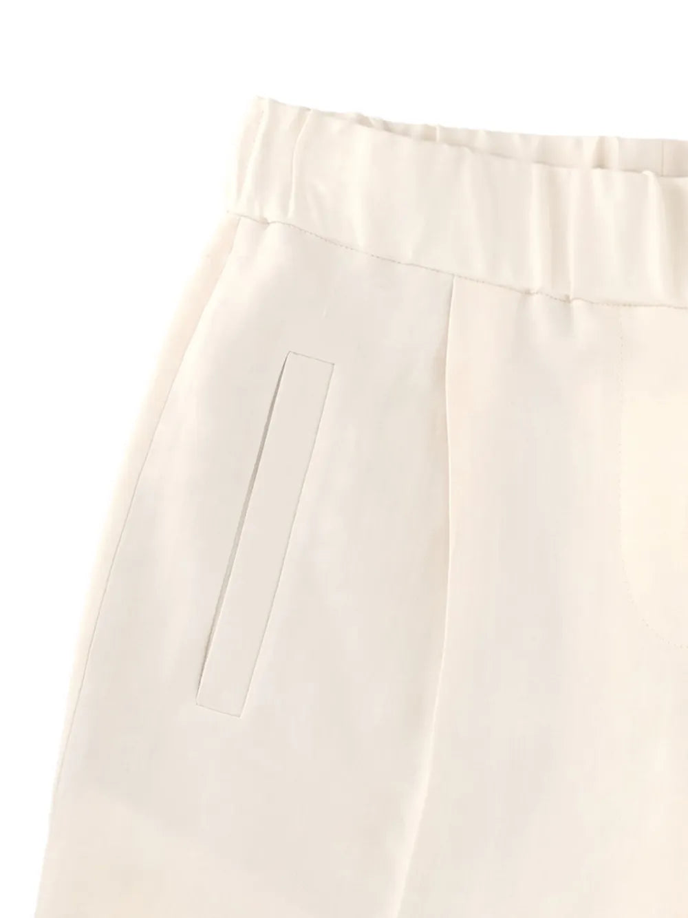 pleated shorts