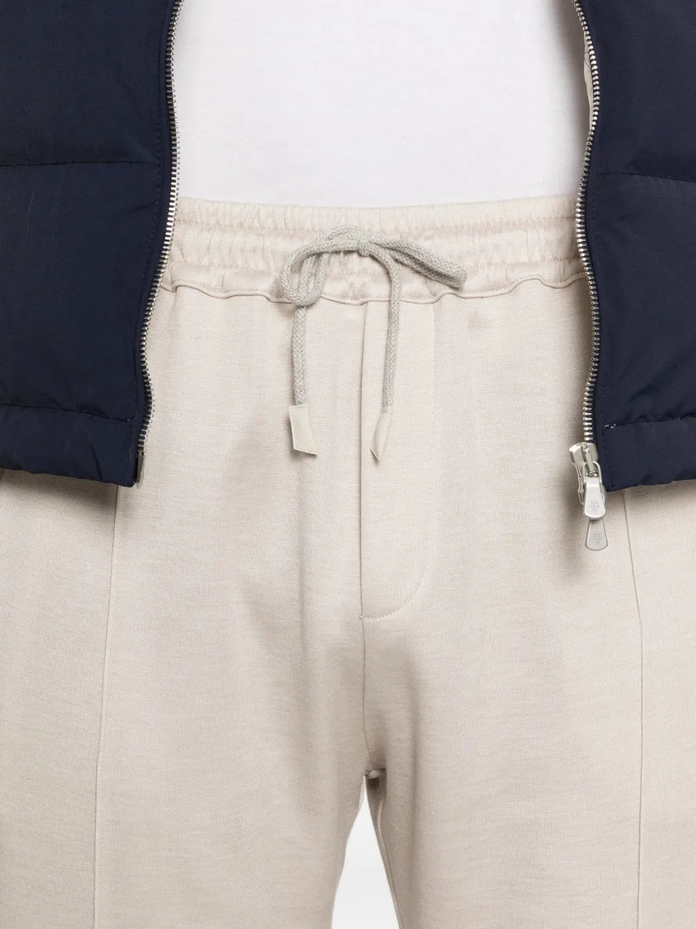 zip drawstring trousers