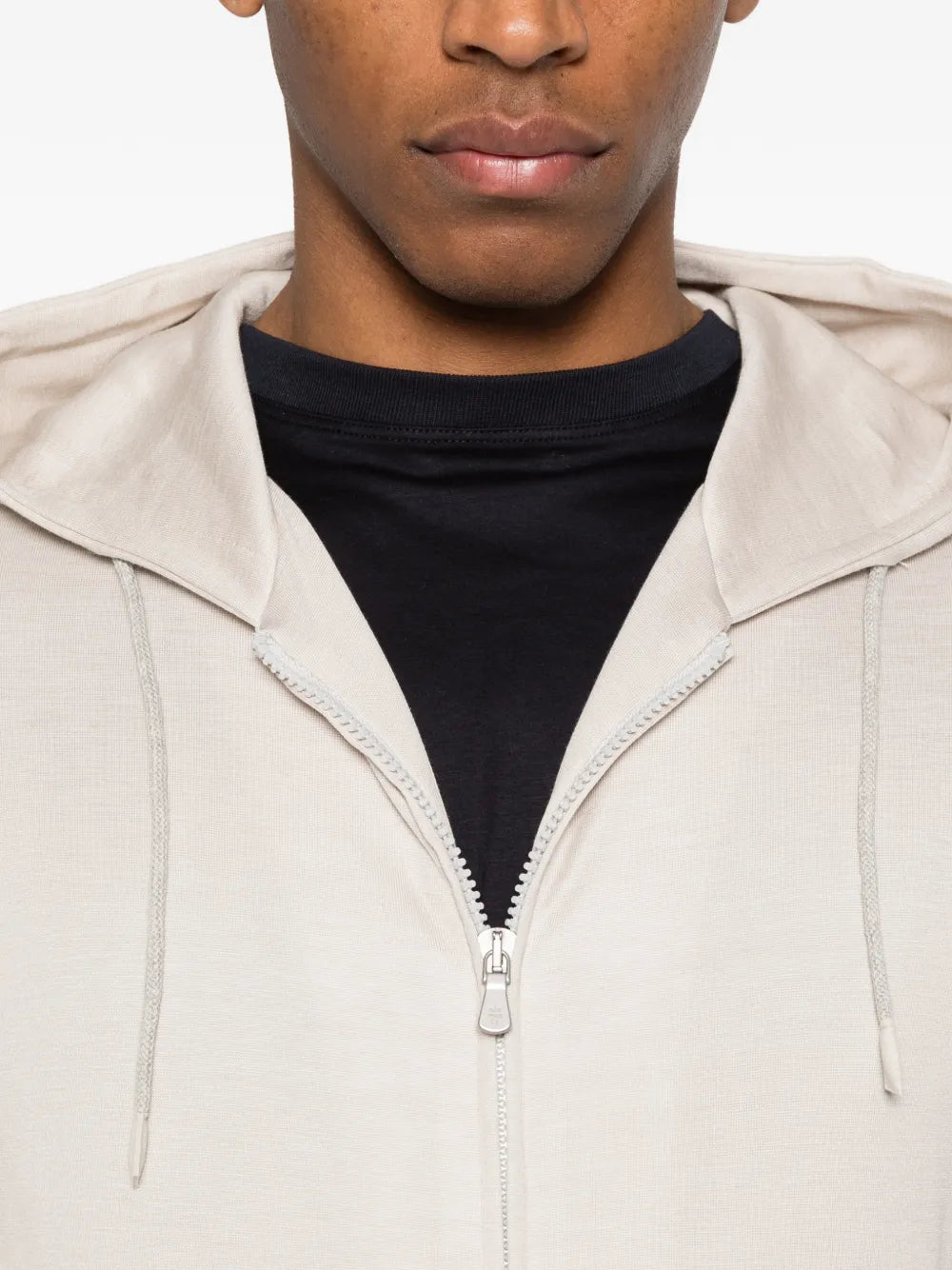zip-up hoodie