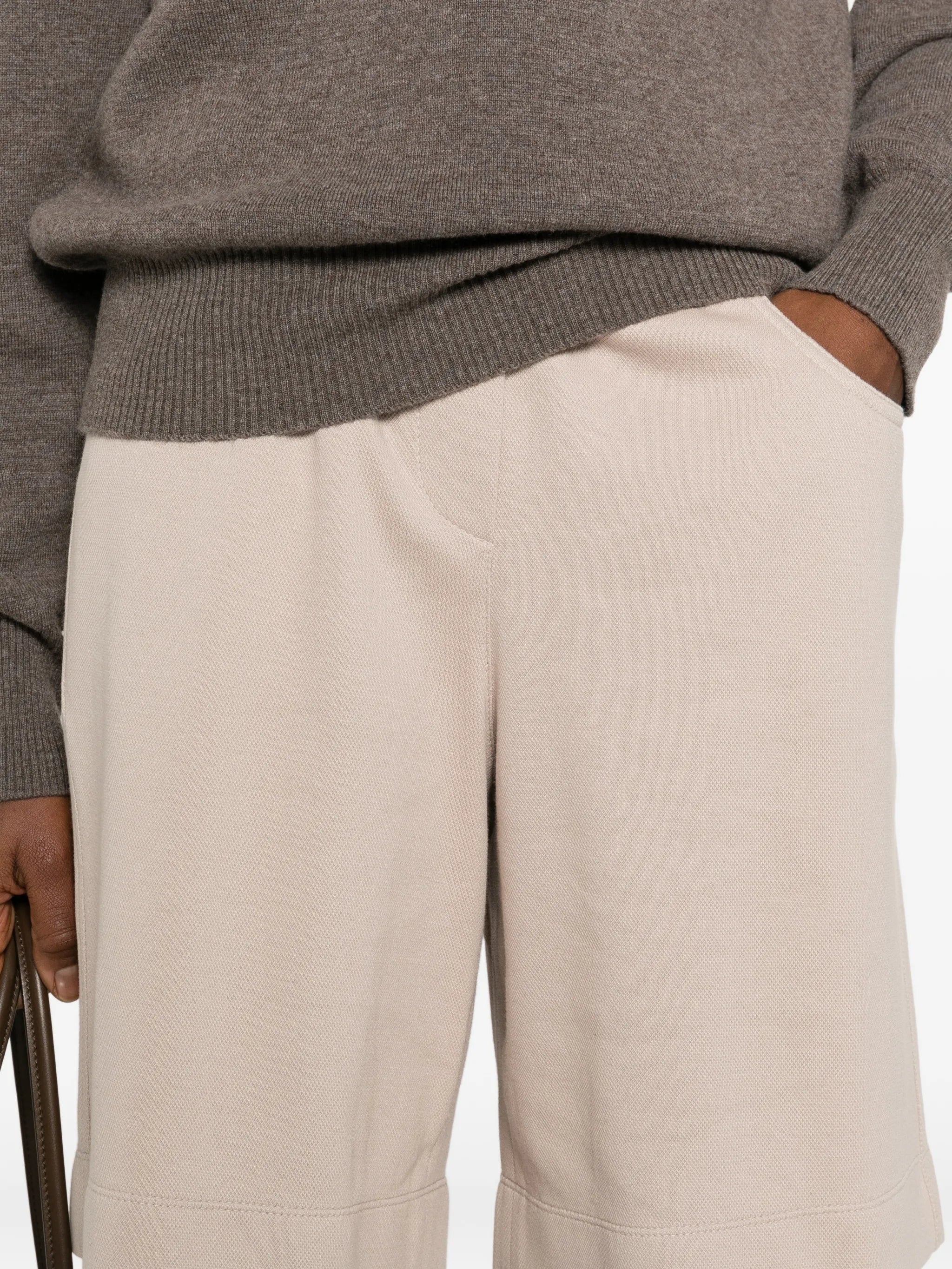 elasticated shorts