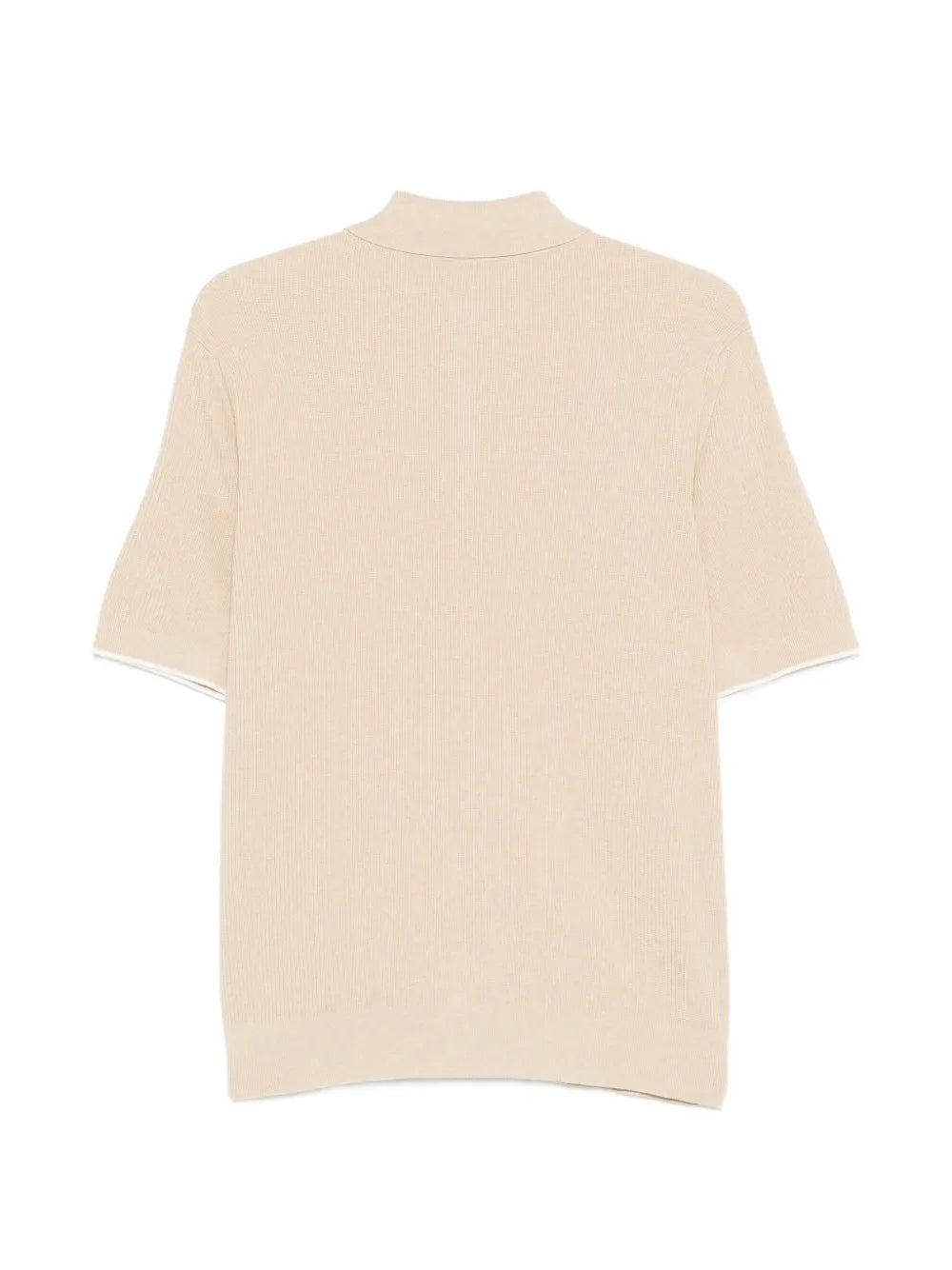 knitted polo shirt