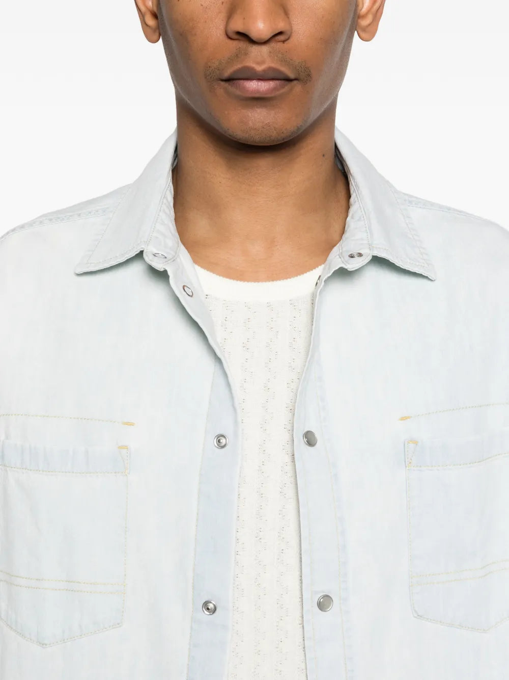 patch-pocket shirt