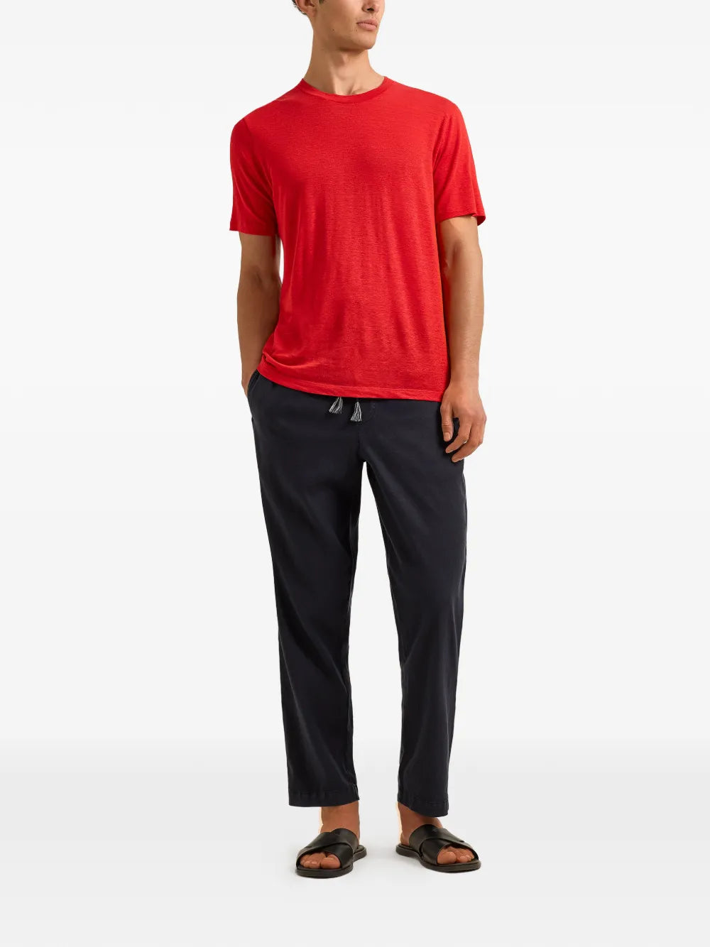 crew-neck T-shirt