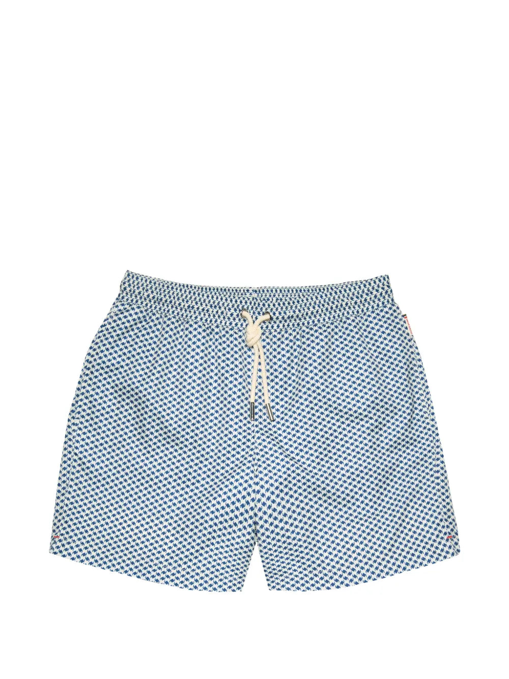 Boxer printed swim shorts