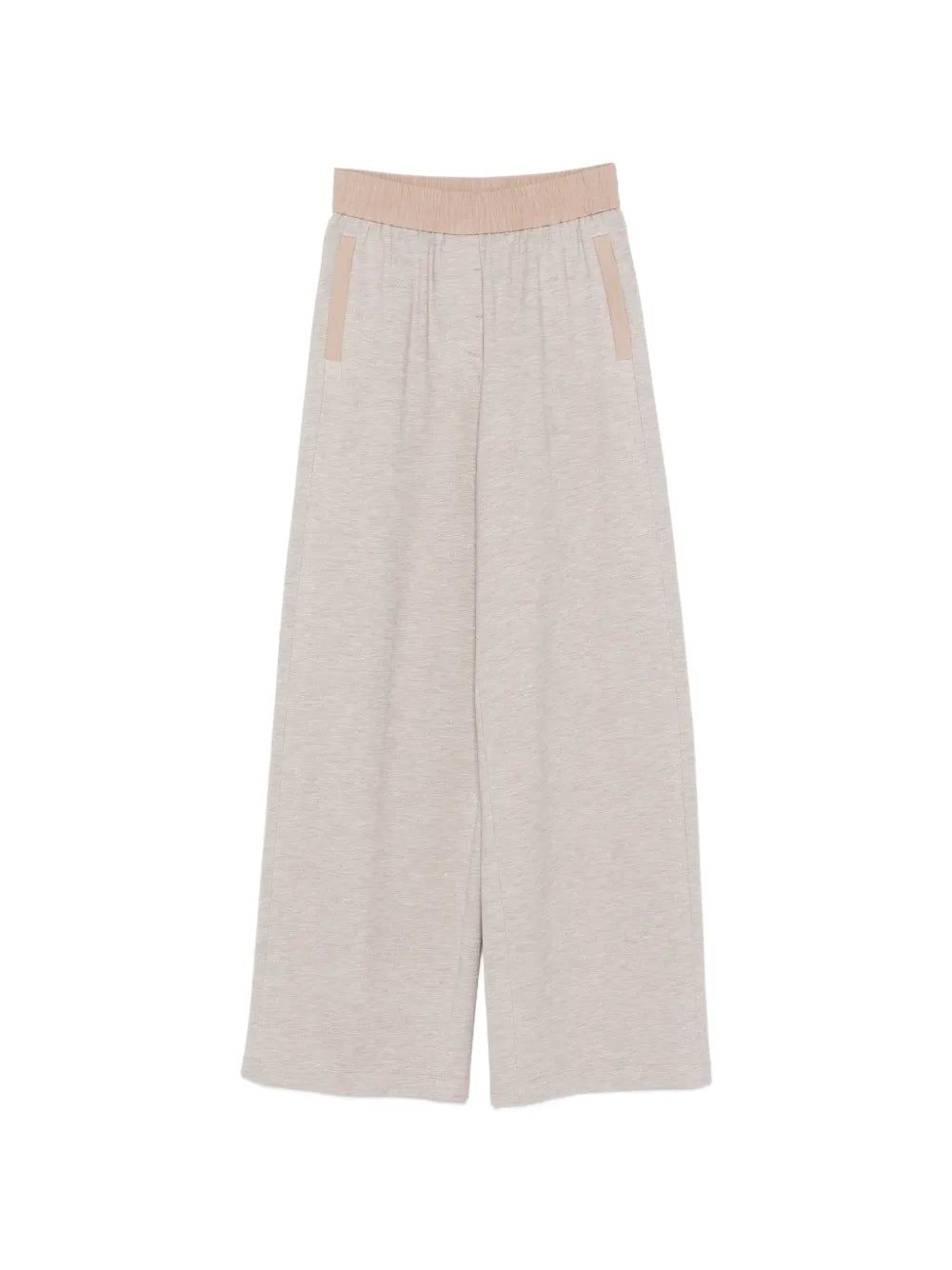 elasticated-waistband track pants