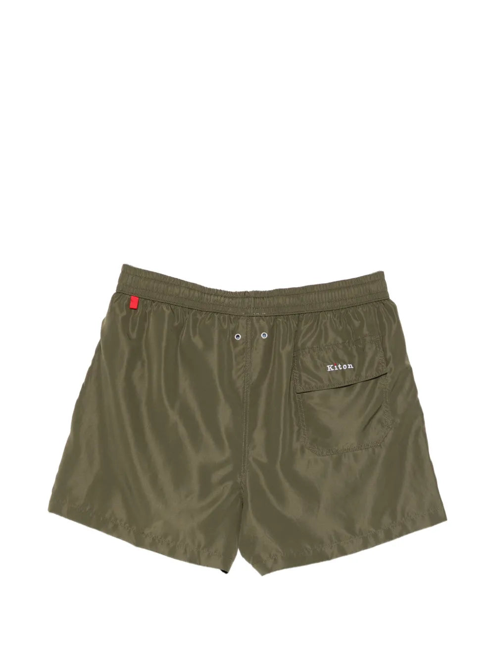 drawstring pocket swim shorts