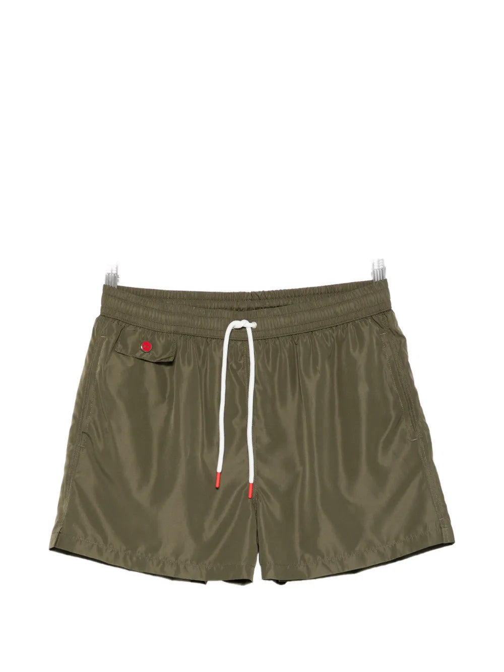 drawstring pocket swim shorts
