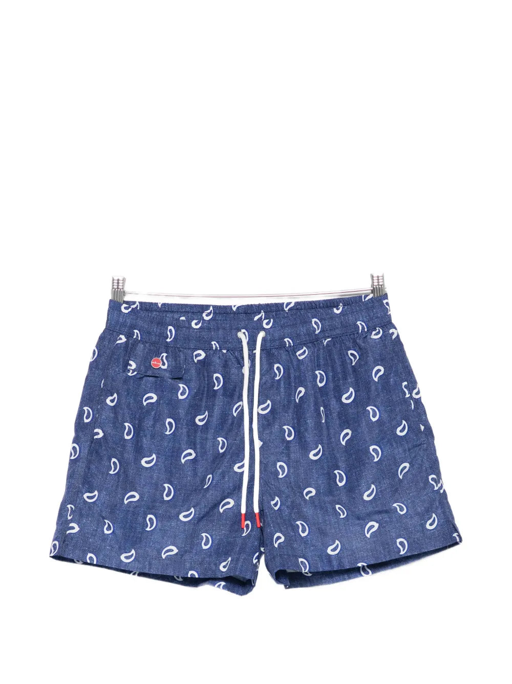 paisley-print swim shorts