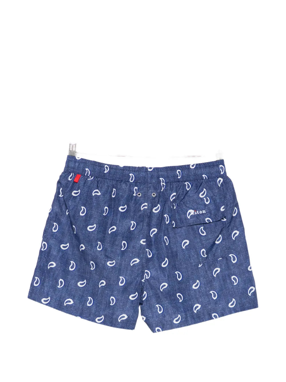 paisley-print swim shorts