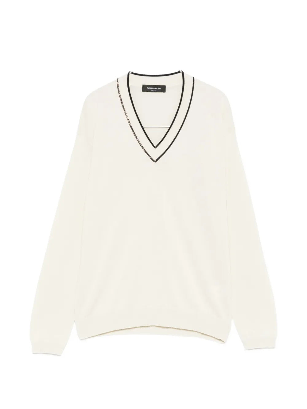 V-neck sweater