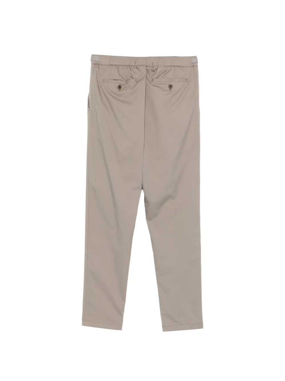 elasticated-waistband trousers