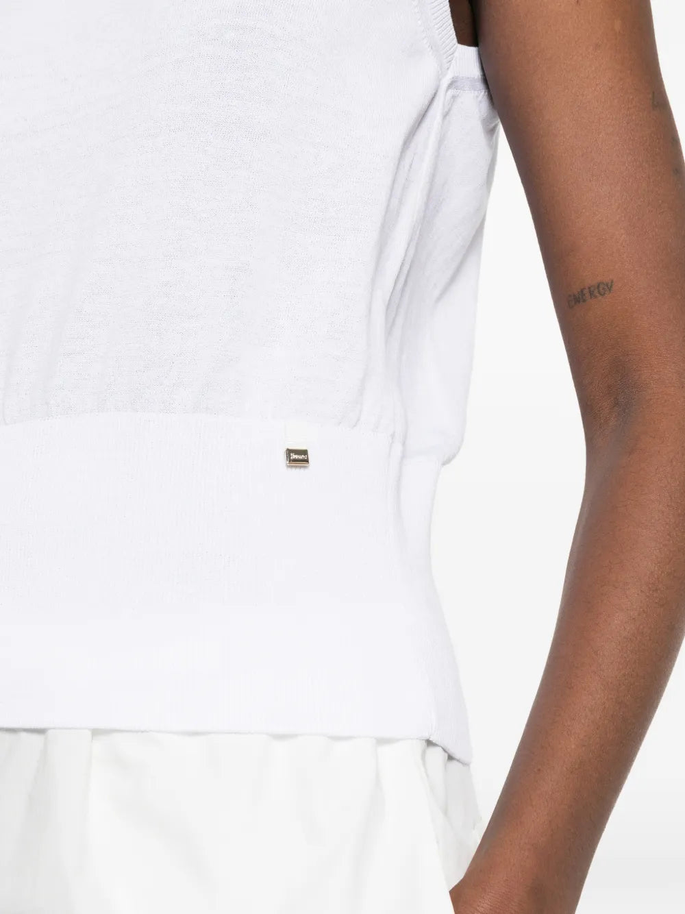 round-neck tank top