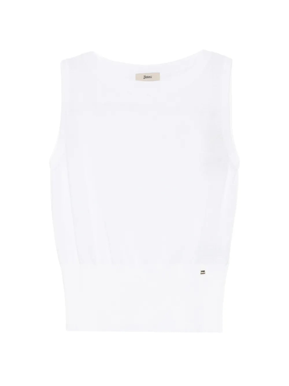 Camiseta de tirantes con cuello redondo