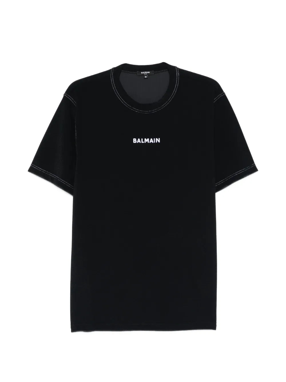 logo-embroidered T-shirt