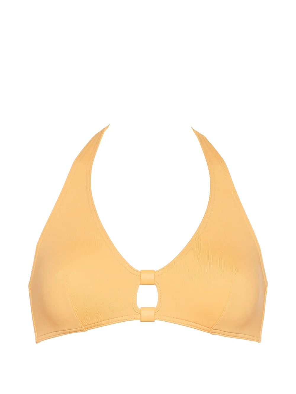 Float triangle bikini top