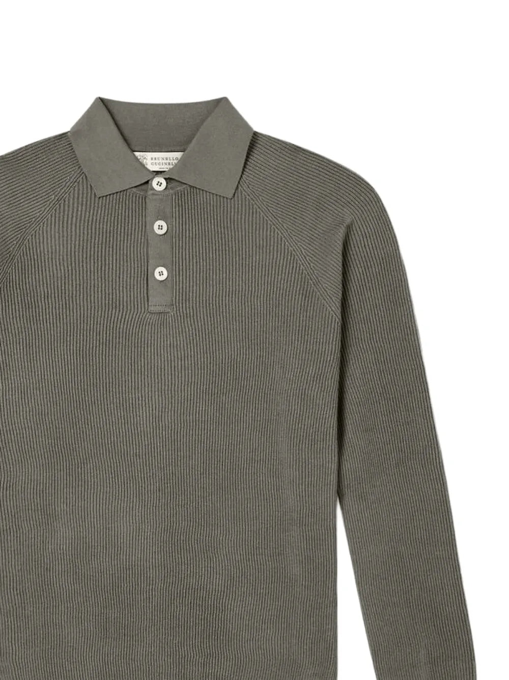 English rib polo shirt