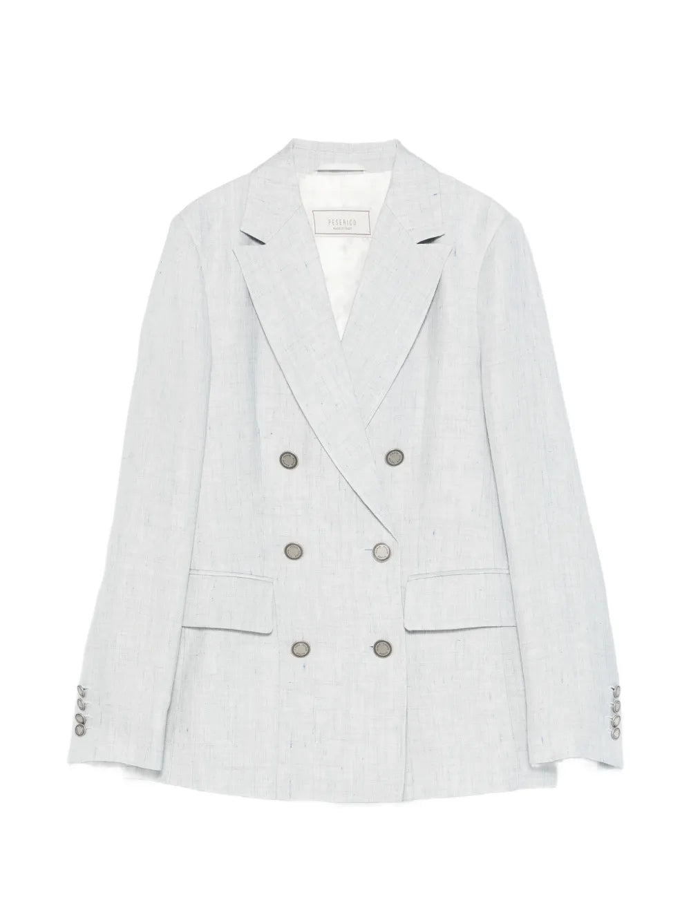double-breasted pocket blazer