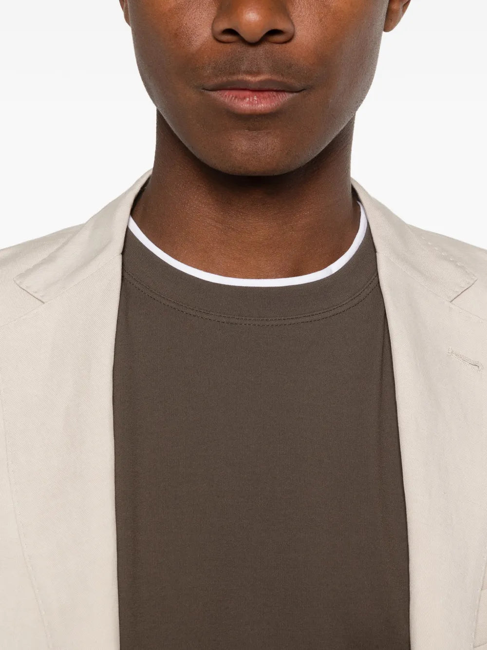 crew-neck T-shirt