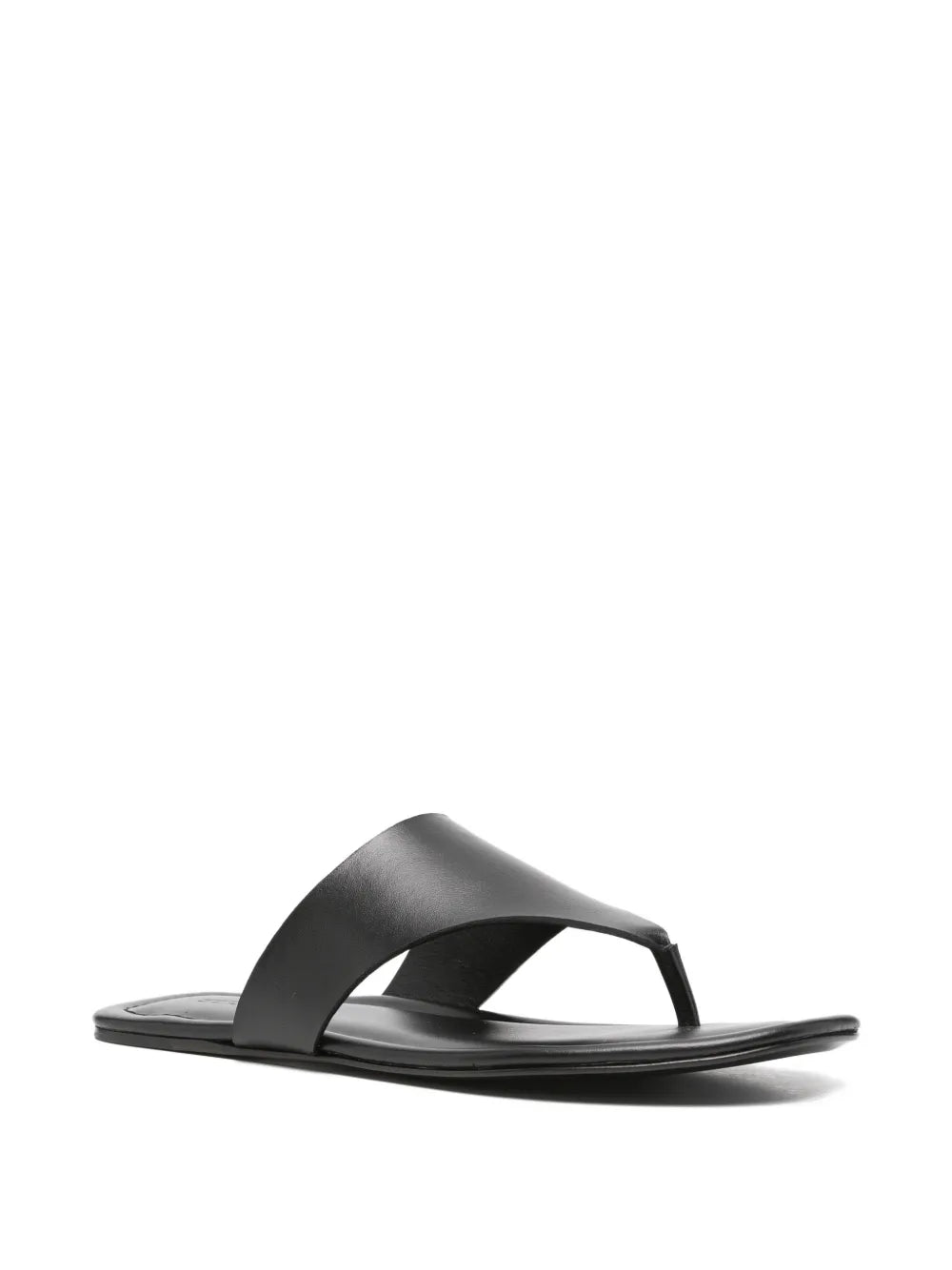 open-toe leather sandals
