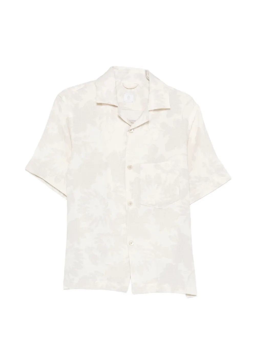 floral-print shirt