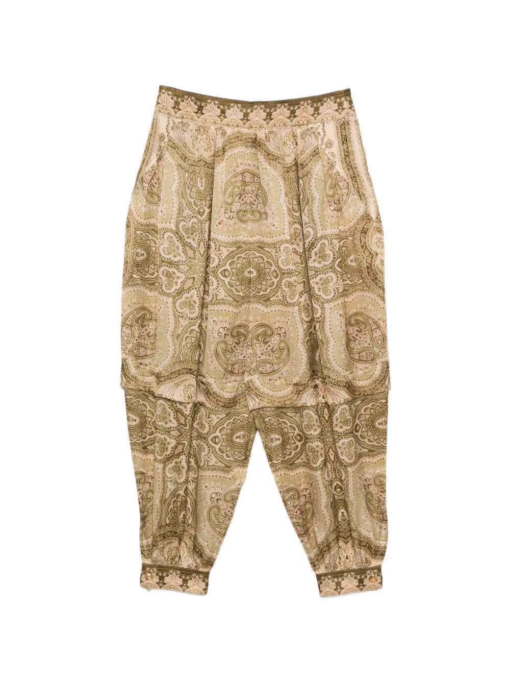 pantalones estampados de cachemir