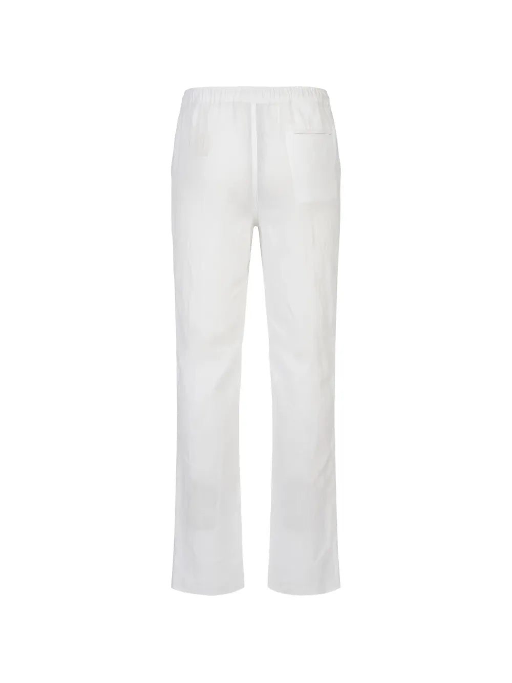 drawstring-waistband trousers