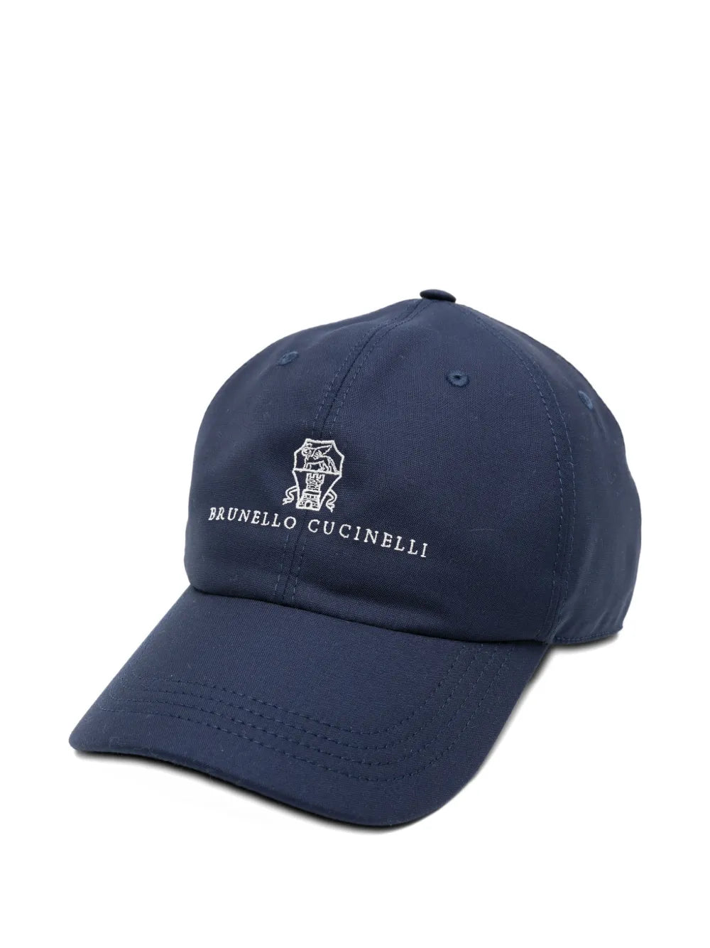 logo-embroidered baseball cap