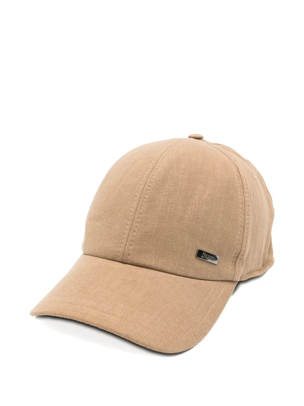 logo-plaque baseball cap