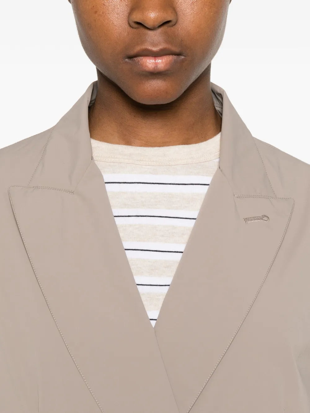 double-breasted blazer