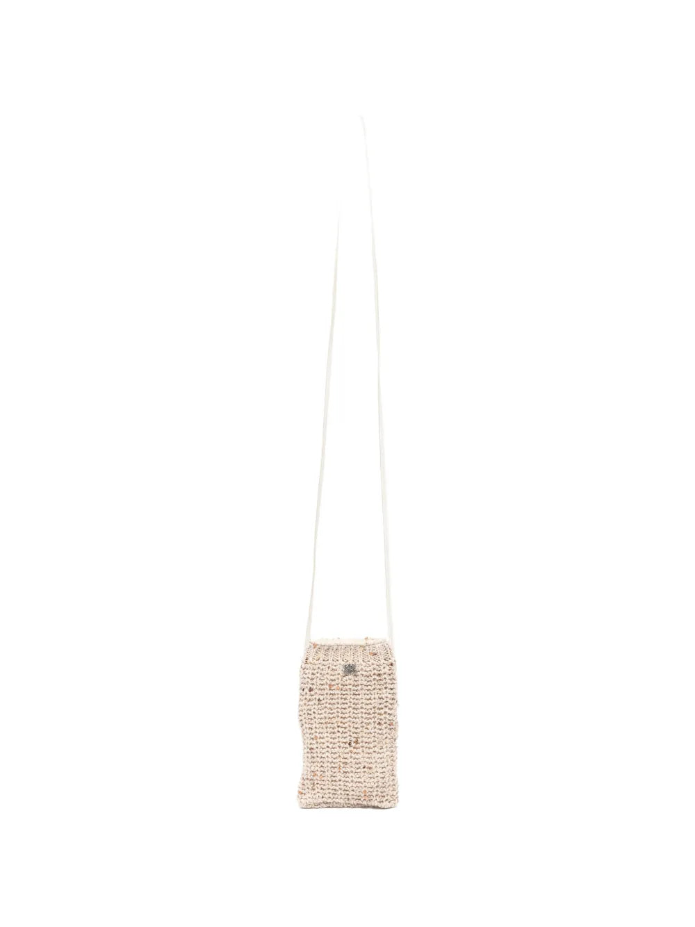 sequin-embellished cross body bag