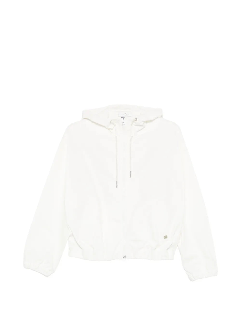 drawstring hooded jacket