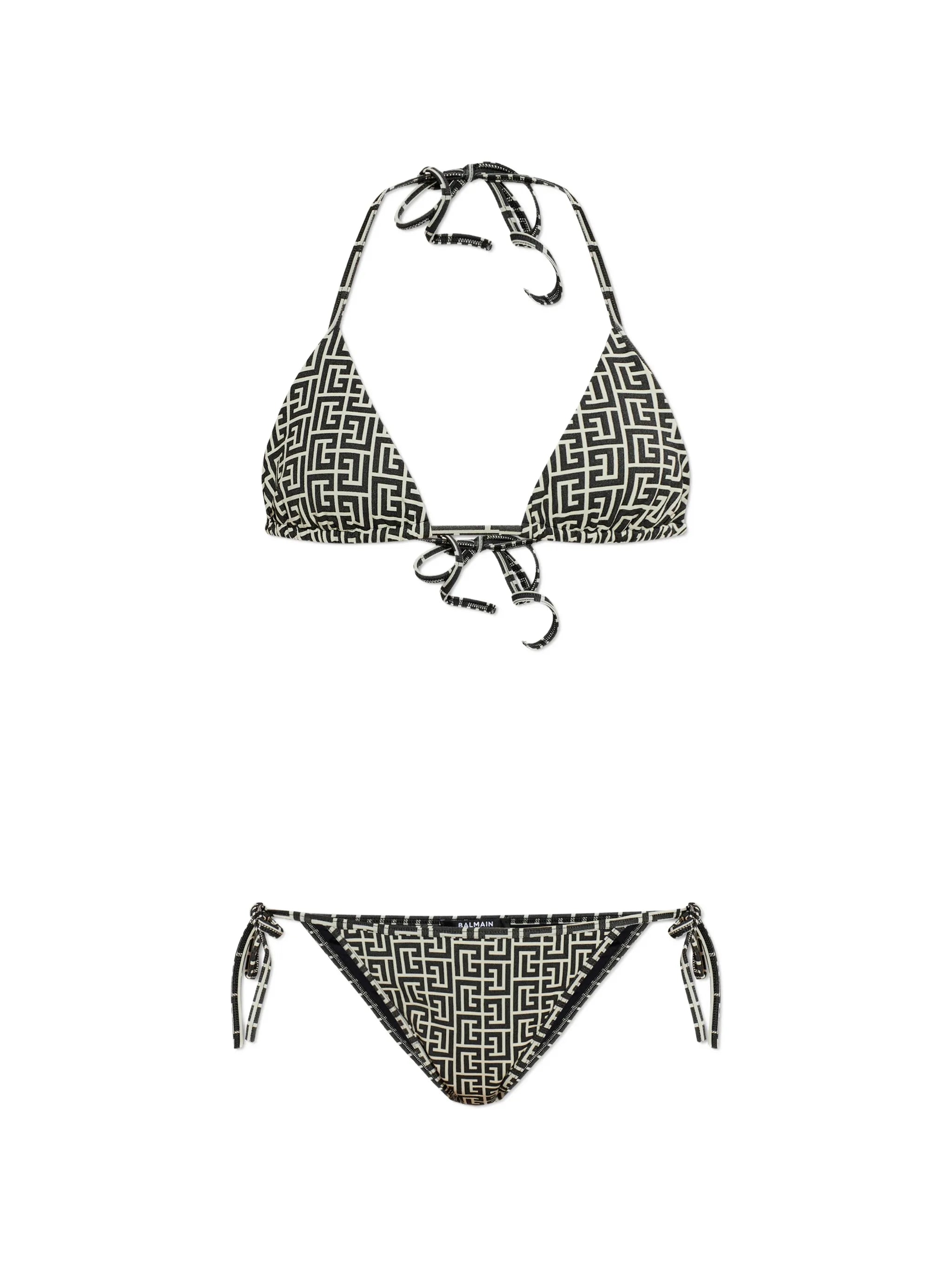 Bikini estampado laberinto