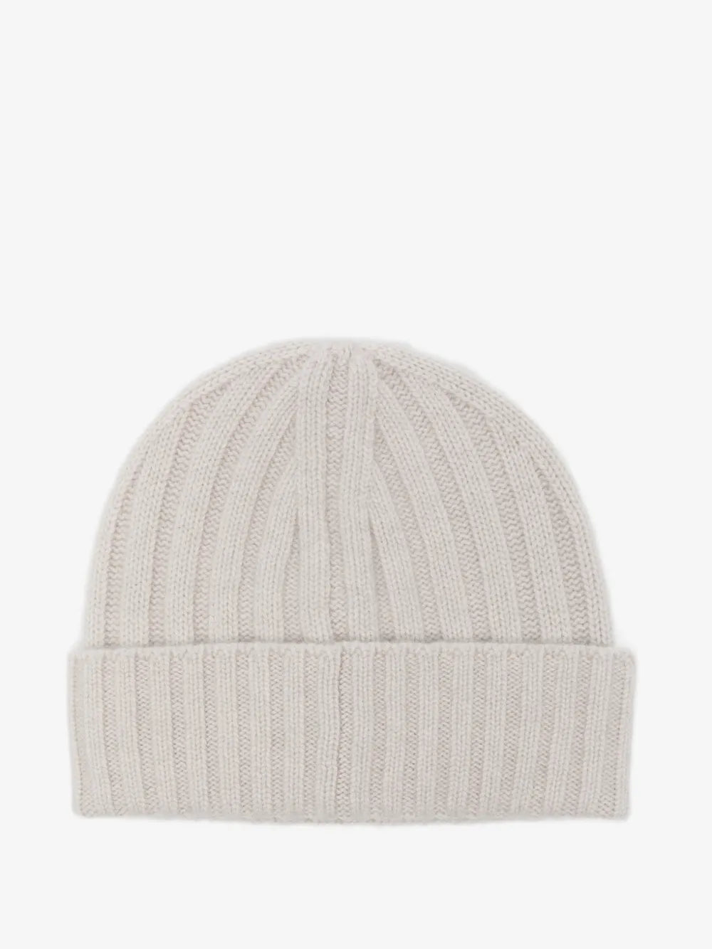 ribbed-knit beanie hat