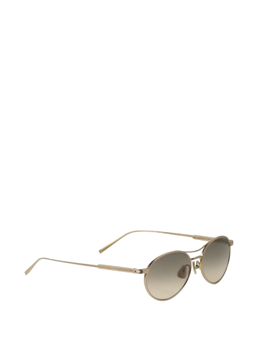 titanium crystal-lens sunglasses